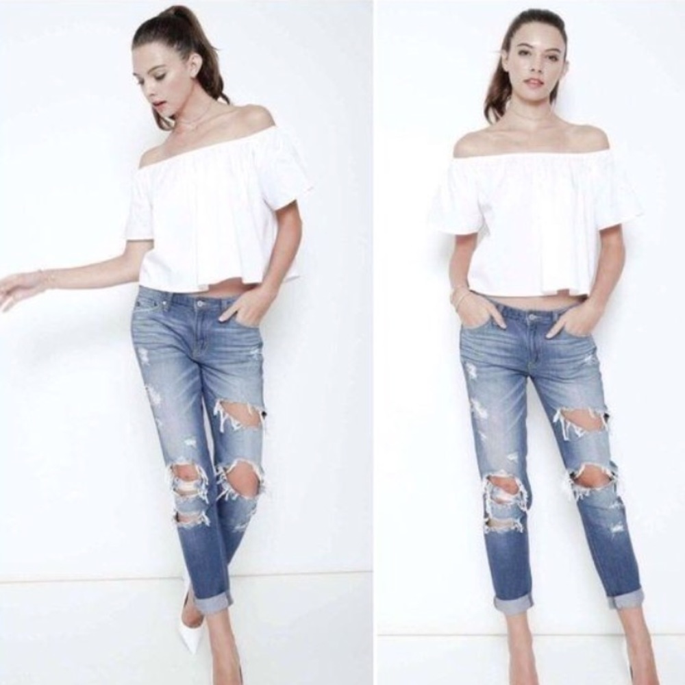 🆕RESTOCKED Tyler Distressed Boyfriend Jeans - Picture 4 of 4